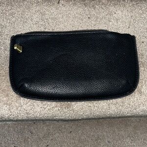 Black Leather Pouch